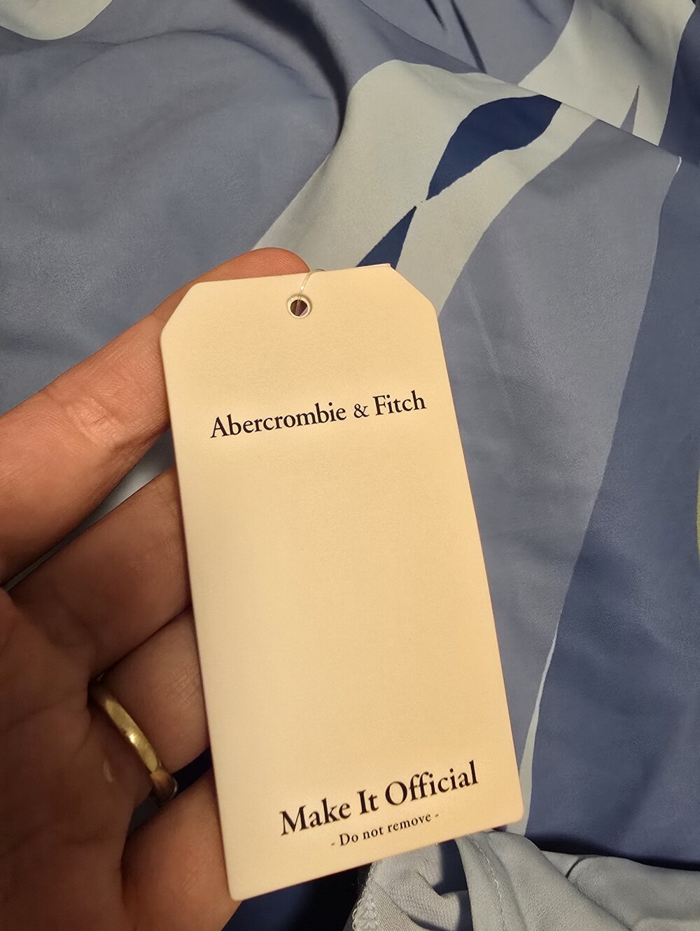 Abercrombie & Fitch Julia Slip Cutout Maxi DressNWT | Medium Tall | Light Blue - Picture 10 of 10